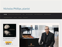 Tablet Screenshot of nicholasphillips.net